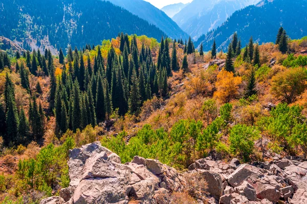 Landscape in the mauntains Tian Shan — Stock Photo, Image