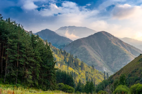 Landscape in the mauntains, Tian Shan — Stock Photo, Image