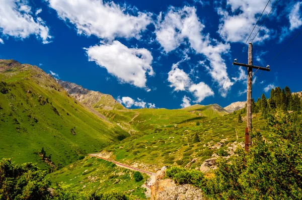 Paisaje en los mauntains — Foto de Stock