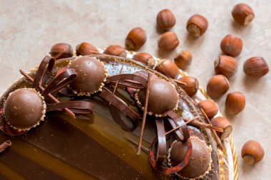 fındıklı çikolatalı pasta