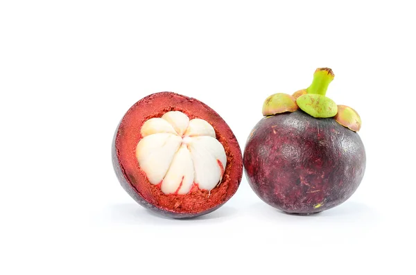 Mangosteen fructe proaspete — Fotografie, imagine de stoc