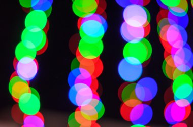 Soyut ışık bokeh arkaplanı