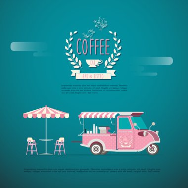 Tuk-Tuk kahve araba