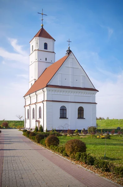 Bielorussia, Zaslavl: Chiesa ortodossa Spaso-Preobrazhensky . — Foto Stock