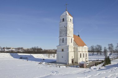 Beyaz Rusya, Zaslavl: Spaso-Preobrazhensky Ortodoks Kilisesi.