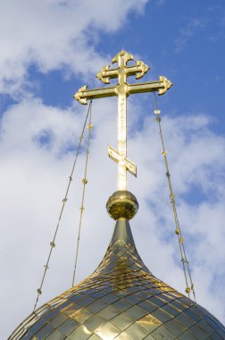 Beyaz Rusya, Minsk: bir kubbe Ortodoks Kilisesi Andrew Pervozvannyi, parçası.