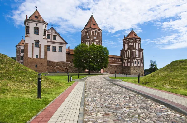 유럽, 벨로루시, 역사: 미르 성 복잡 한. — 스톡 사진