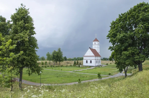 Bielorussia, Zaslavl: Chiesa ortodossa Spaso-Preobrazhensky . — Foto Stock