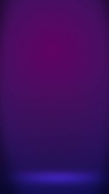 Pürüzsüz gradyan ışıklandırmalı mor renkli stüdyo arkaplanı