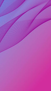 Pembe soyut eğriler pürüzsüz eğimli.