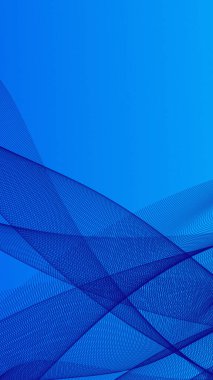 Yumuşak mavi beyaz akış çizgileri ve havadar kompozisyonu