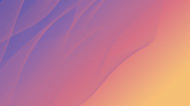 Yumuşak renkli gökkuşağı çizgileri yumuşak eğimli.