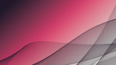 Koyu kırmızı akış çizgileri dramatik soyut oluşturur