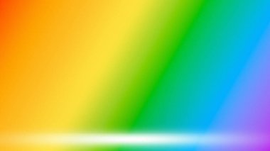 Pürüzsüz renk geçişleriyle canlı gökkuşağı gradyanı