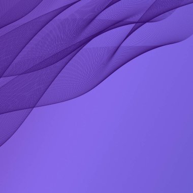 Modern menekşe akış çizgileri temiz soyut arkaplan oluşturur