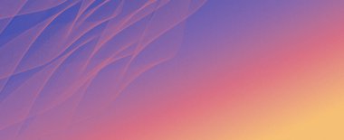 Yumuşak renkli gökkuşağı çizgileri yumuşak eğimli.