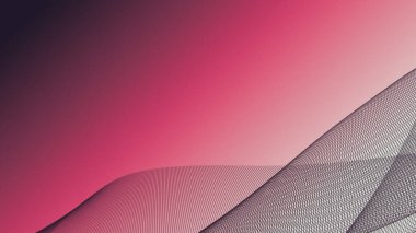 Katmanlı koyu kırmızı soyut dalgalar güçlü kontrastlı