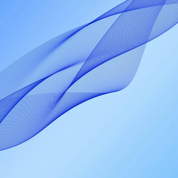 Yumuşak açık mavi akış çizgileri sakin soyut arkaplan oluşturur