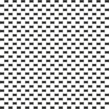 Kontrol ızgarası geçmişi. Kusursuz model taşıyıcı. Döşemeli geometrik doku. Siyah beyaz element. EPS 10.