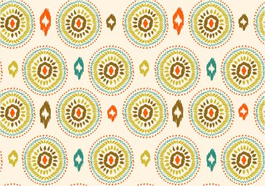 Çok renkli, yumuşak geometrik madalyon desenli ve ilave faks motifli. Etnik yapısı olan kusursuz bir vektör duvar kağıdı, kırtasiye, tekstil, ev dekorasyonu için iyi hissettirir.