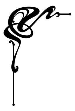 Art nouveau açı