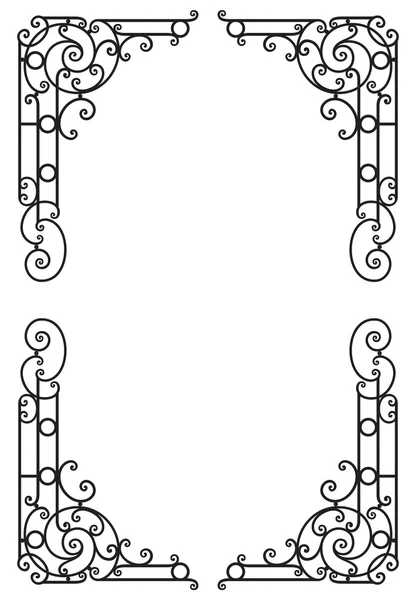 Decorative frame. Design element — Stock Vector