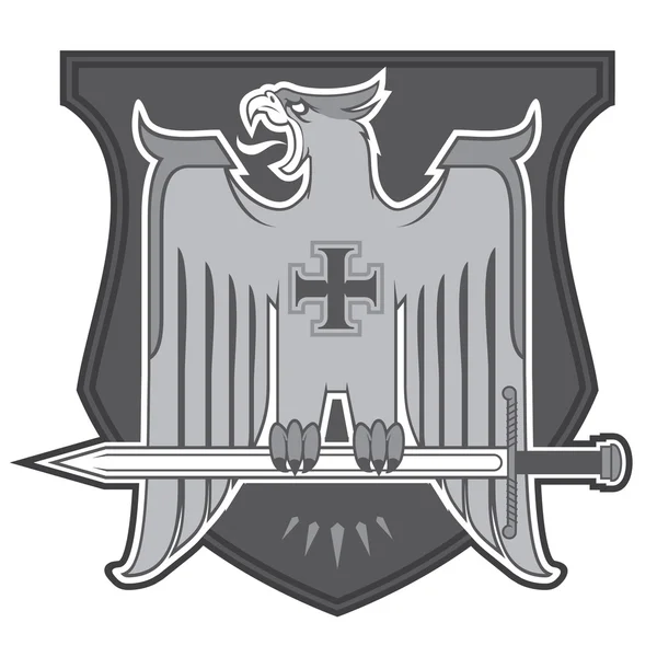 Escudo de armas — Vector de stock