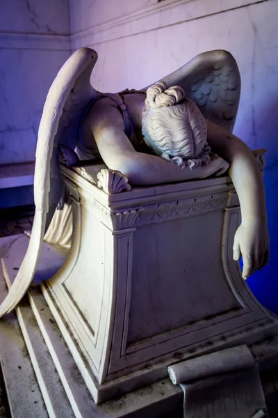 Weeping Angel New Orleans Louisiana Angel Grief Statue First Appeared — Stock Fotó
