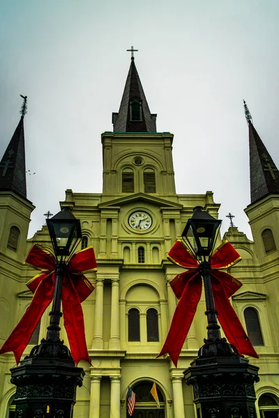Собор Святого Луиса Новый Орлеан Луизиана Собор Святого Луиса Является — стоковое фото