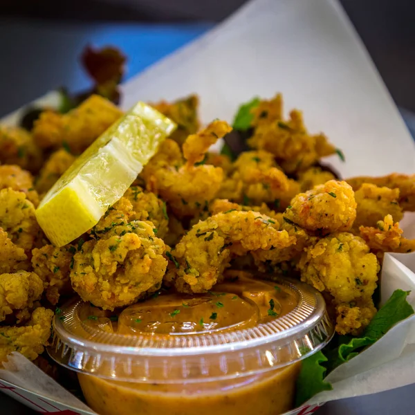 Fransız Pazarı, New Orleans: Kızarmış Calamari.