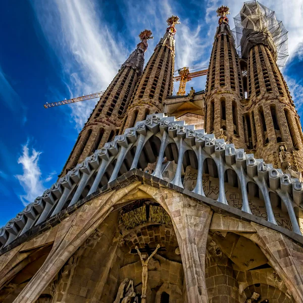 Basílica Sagrada Familia Barcelona España Sagrada Famlia Una Las Obras —  Fotos de Stock