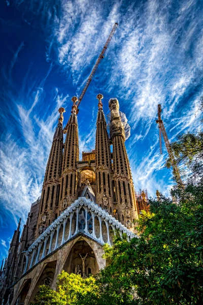 Basílica Sagrada Familia Barcelona España Sagrada Famlia Una Las Obras —  Fotos de Stock