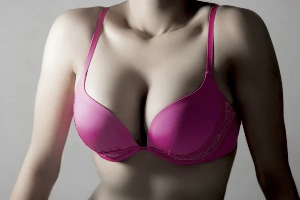 Beautiful woman with brassiere — Stock Photo, Image