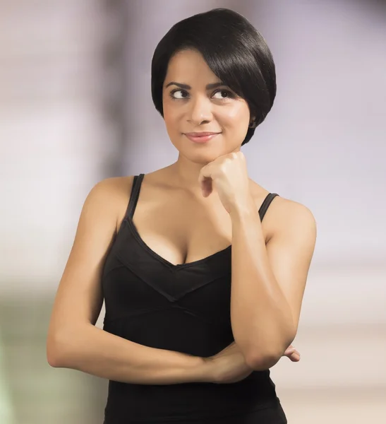 Güzel latin kadın portre