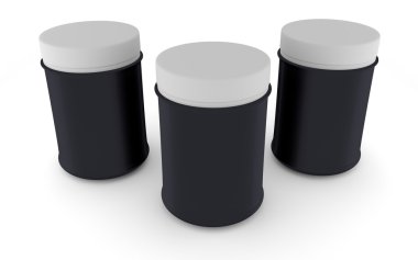 Gerçekçi ambalaj yuvarlak