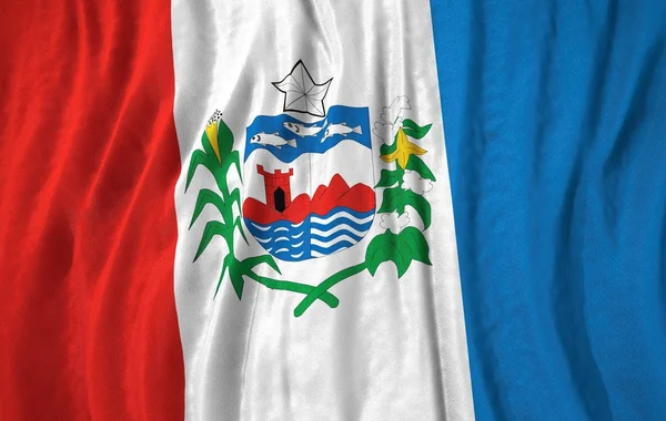 Brezilya devlet alagoas bayrak oluklu