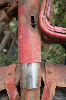 Dikey Ecu çamurlu ön çatal ve hafif motosiklet üst çamurluk