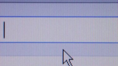 Macro Close Up Typing Search Query: 'CLOUD STORAGE'