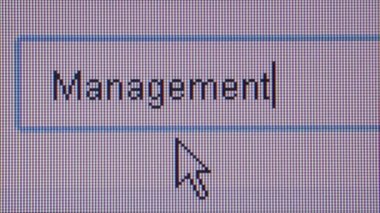 JOB HUNTING: Macro ECU User typing: 'Management'