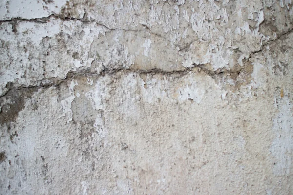 Horisontell vy av vittrad betong och puts colonial vägg jag — Stockfoto