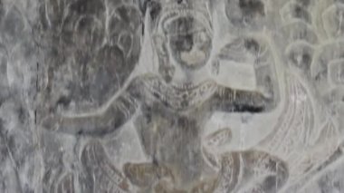 Antik Tapınağı (Angkor) - detay kısma dansçı Ecu