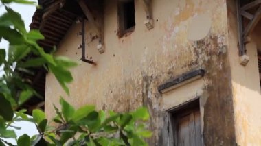 Fransız Sömürge: Mcu Tilt aşağı eski Fransız Sömürge cezaevi Asya'da