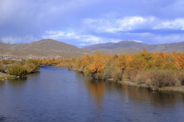 Moğolistan 'daki dağlar 