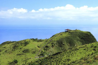 New Taipei Tayvan 'da deniz manzarası