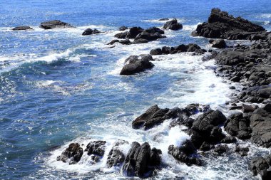 Yilan Tayvan deniz manzarası