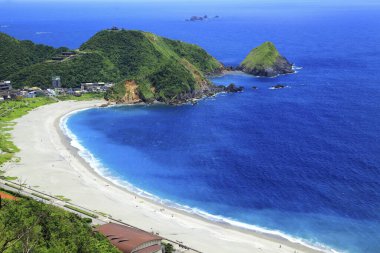 Yilan Tayvan deniz manzarası