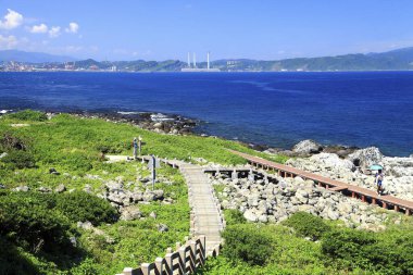 Keelung Tayvan deniz manzarası