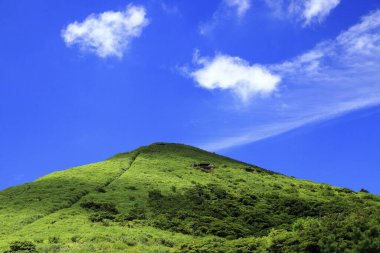 Taitung Tayvan manzaralı dağlar