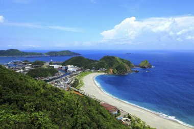 Yilan Tayvan deniz manzarası