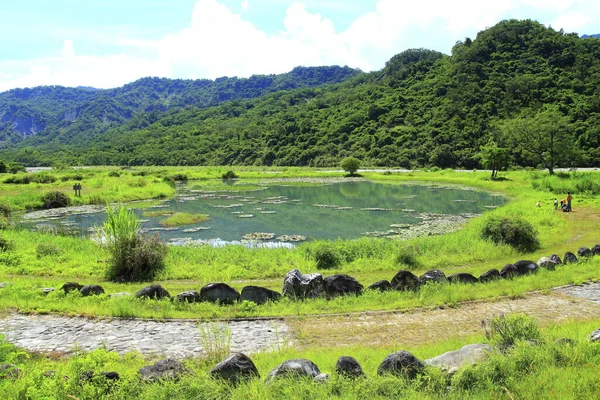 Pohled Hory Taitung Tchaj Wan — Stock fotografie